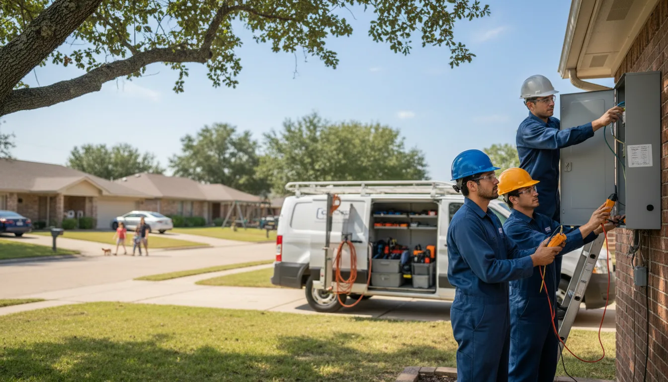 Certified electrician providing emergency electrical services in Sidell, IL